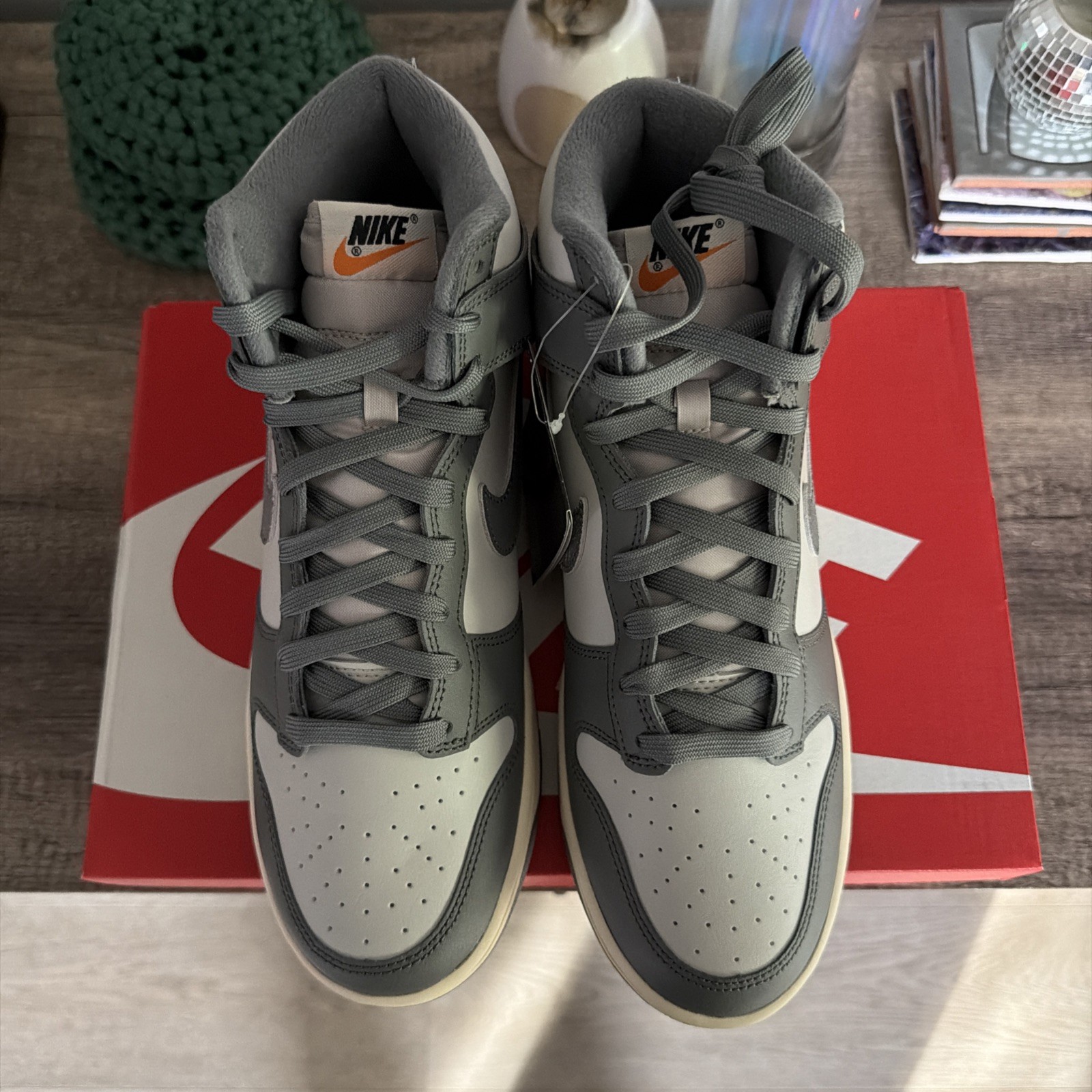 Nike Dunk High Retro SE Vintage “Light Bone/Tumbled Grey” DM0582-001 New [7-12]