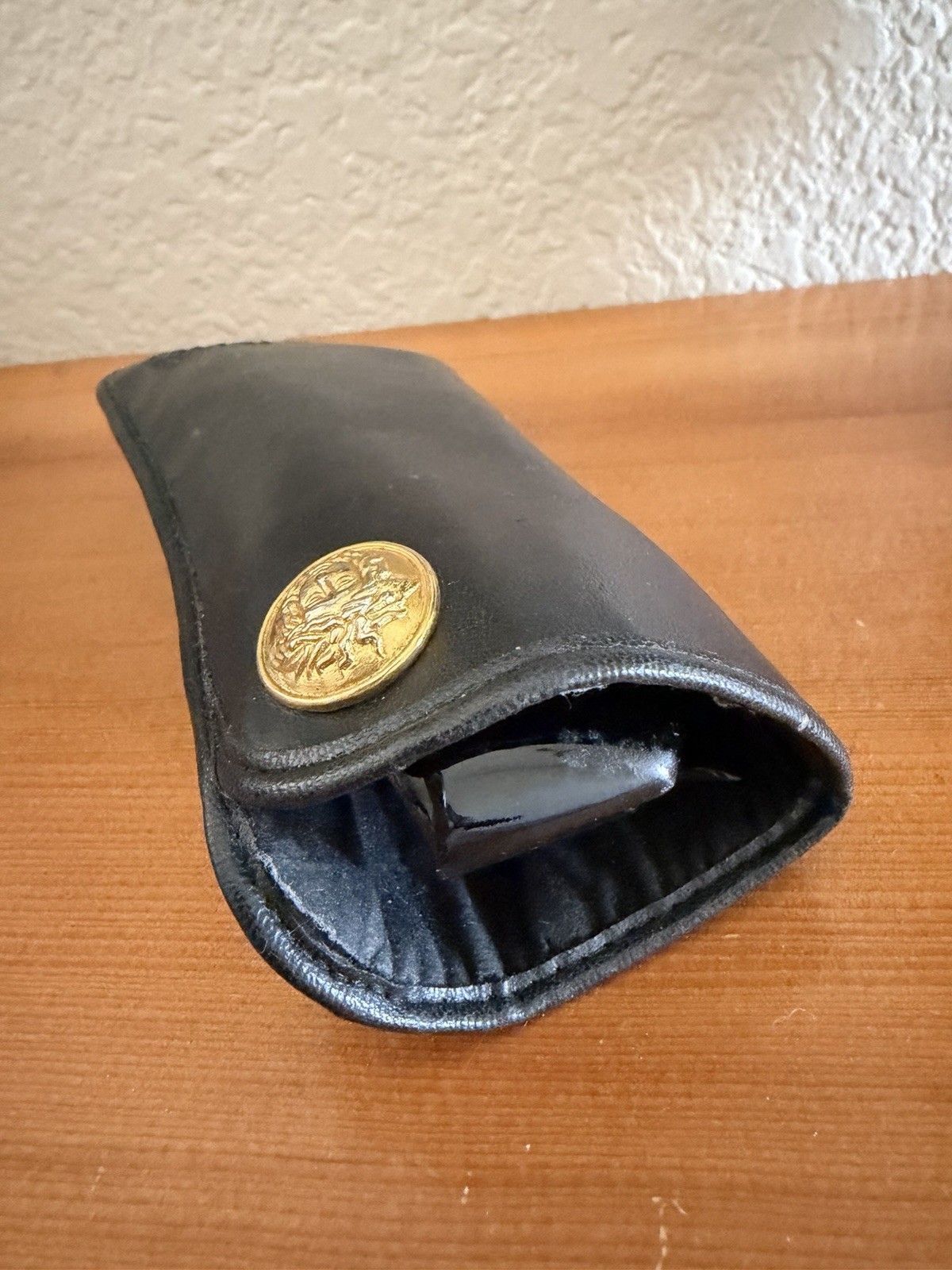 GIANNI VERSACE MOD 424/M COL852 BK Black Sunglasses With Matching Leather Case