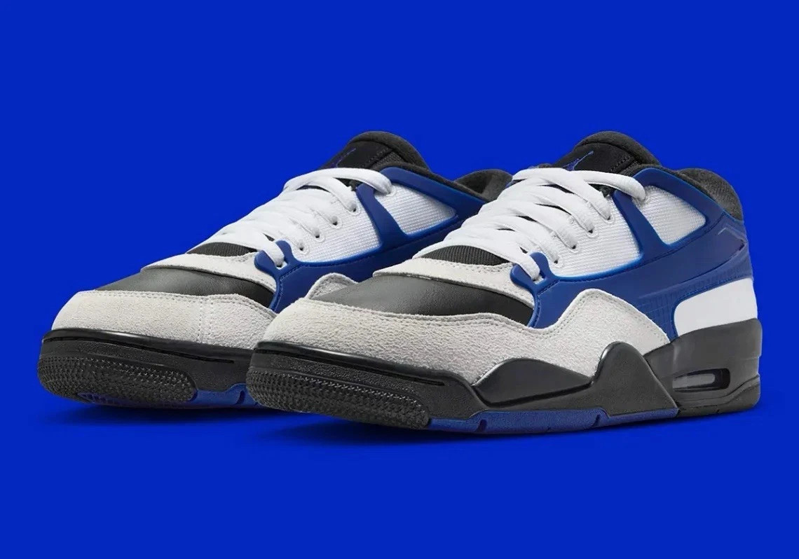 Nike Air Jordan 4 RM Motorsports Deep Royal Blue Shoes FQ7939-140 Mens Size