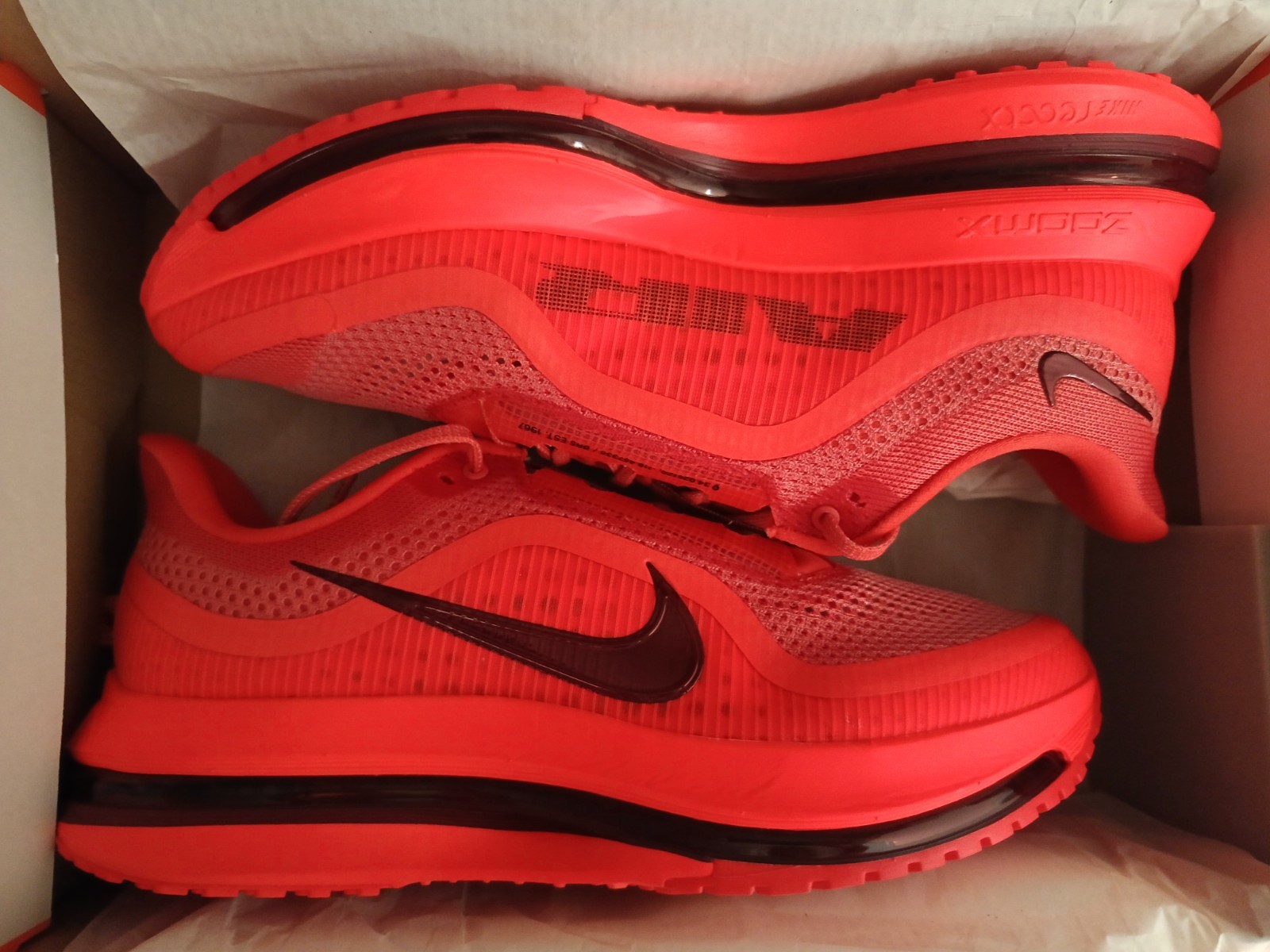 NIKE PEGASUS PREMIUM mens running shoes HQ2592-601 lt crimson team red US Sz 11