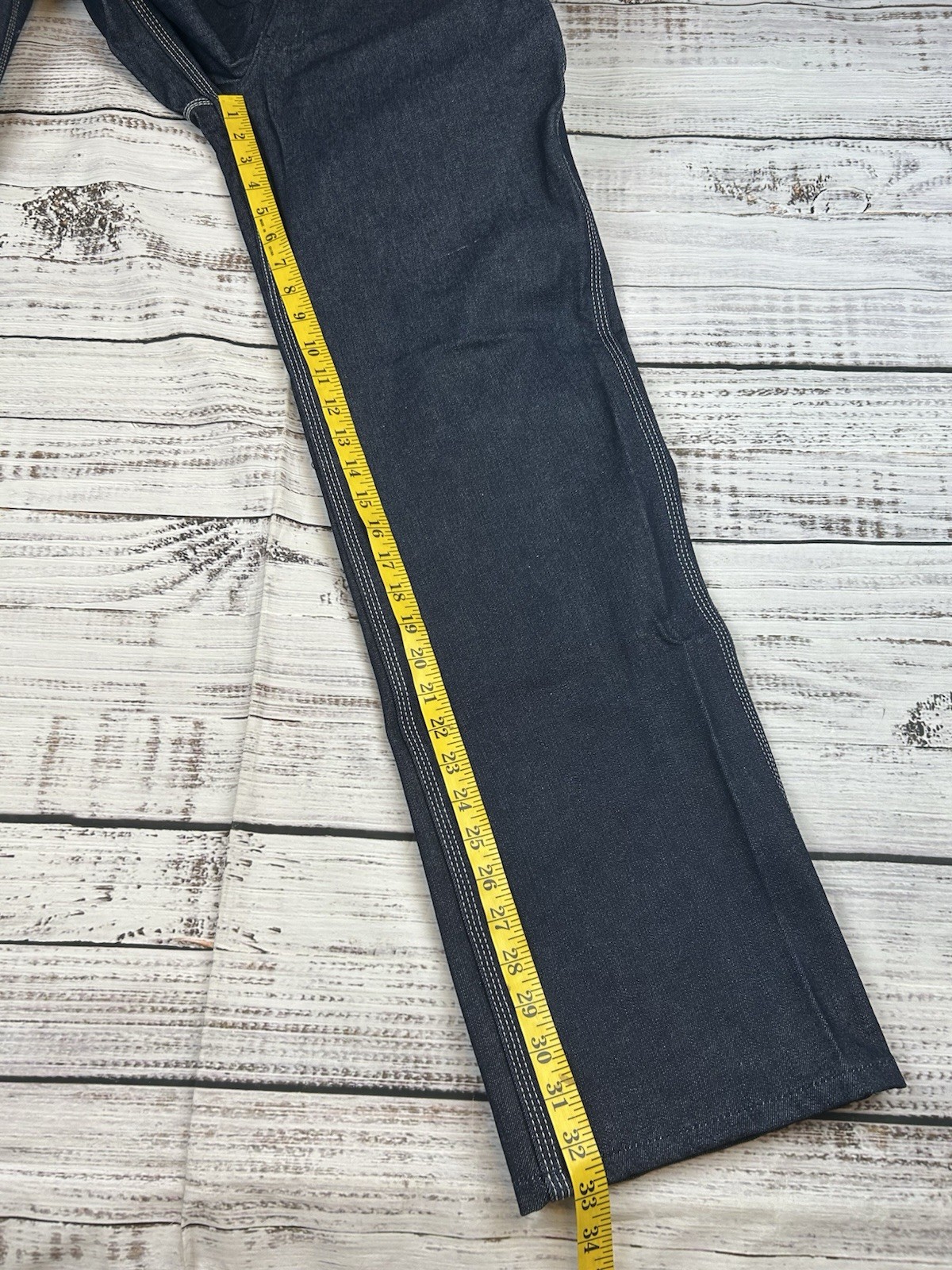 NWT Vintage Sears Roebucks Jeans Mens 30×33 Blue Carpenter Hammer Loop Denim