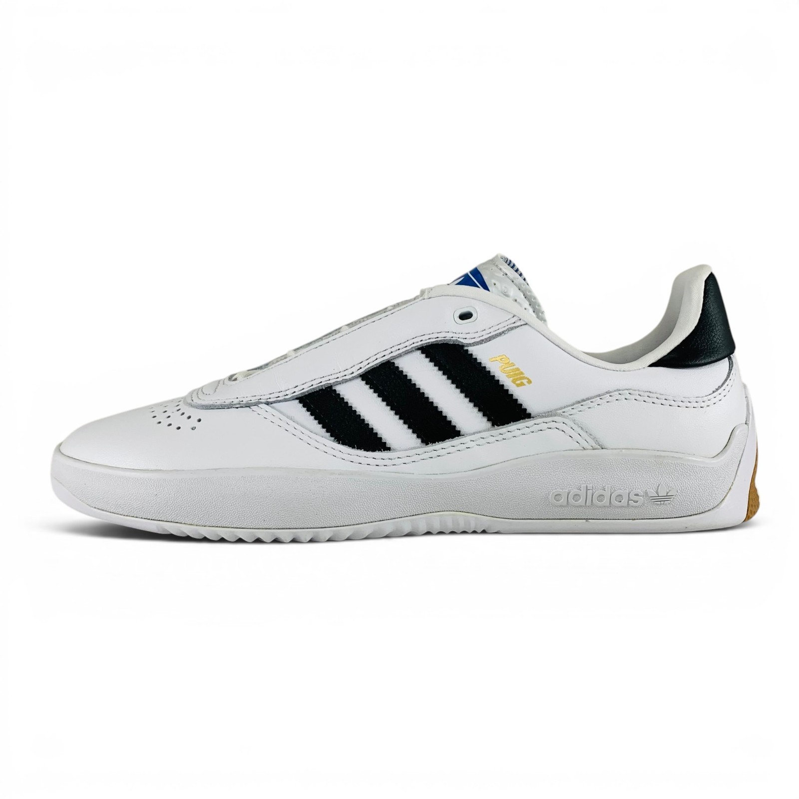 adidas Puig Cloud White Black Blue Bird Men’s Skateboarding Shoes Sneaker JH8168