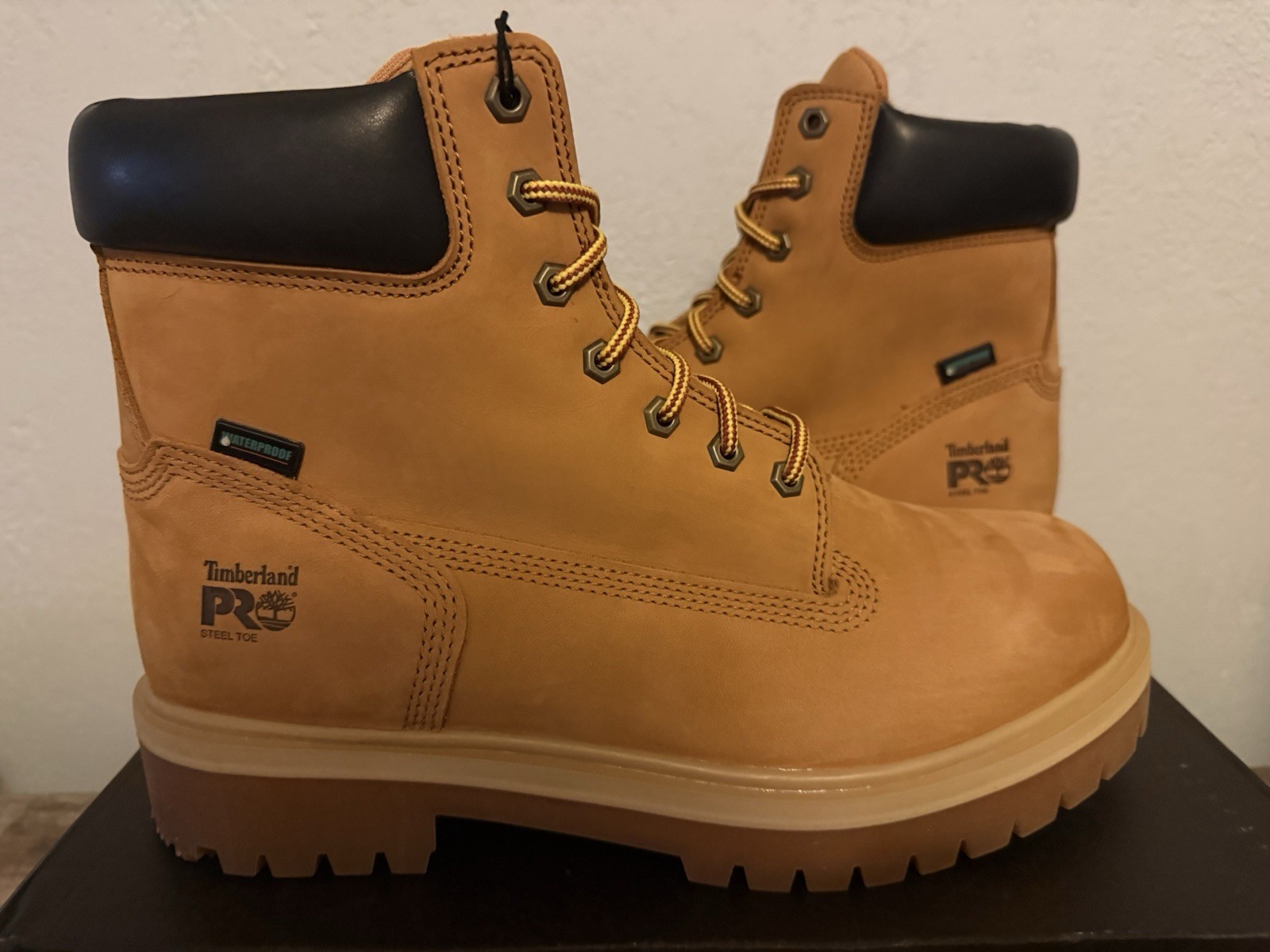 Timberland Pro Steel Toe Men’s Work Boots, Size 11, MaxTRAX Waterproof 6”