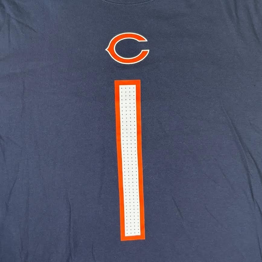 Nike Justin Fields Chicago Bears I NFL Shirt Football Jersey Men’s Large ONE
