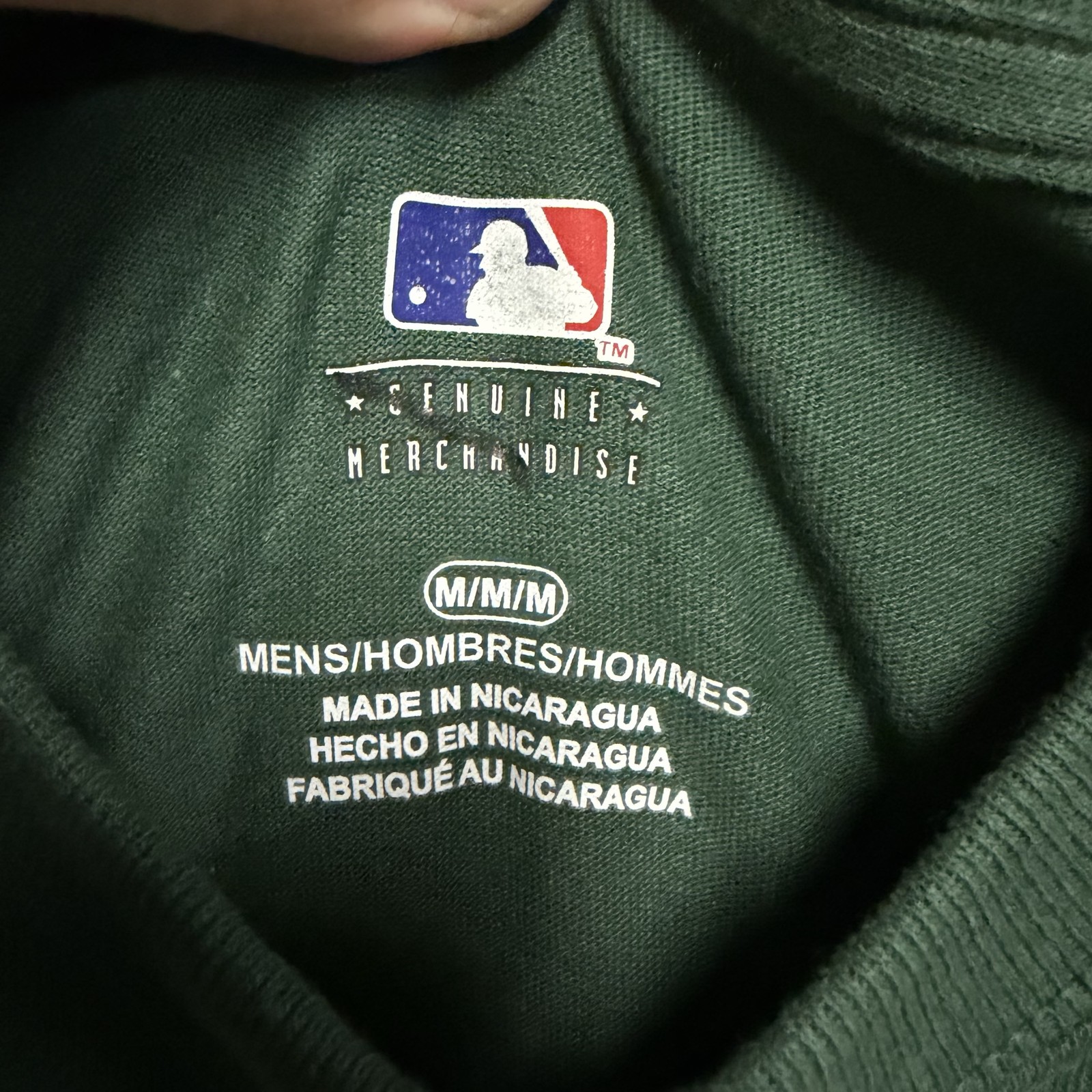 NWT Oakland Athletics MLB Postseason 2019 Squad Up Green Men’s T-Shirt Size M