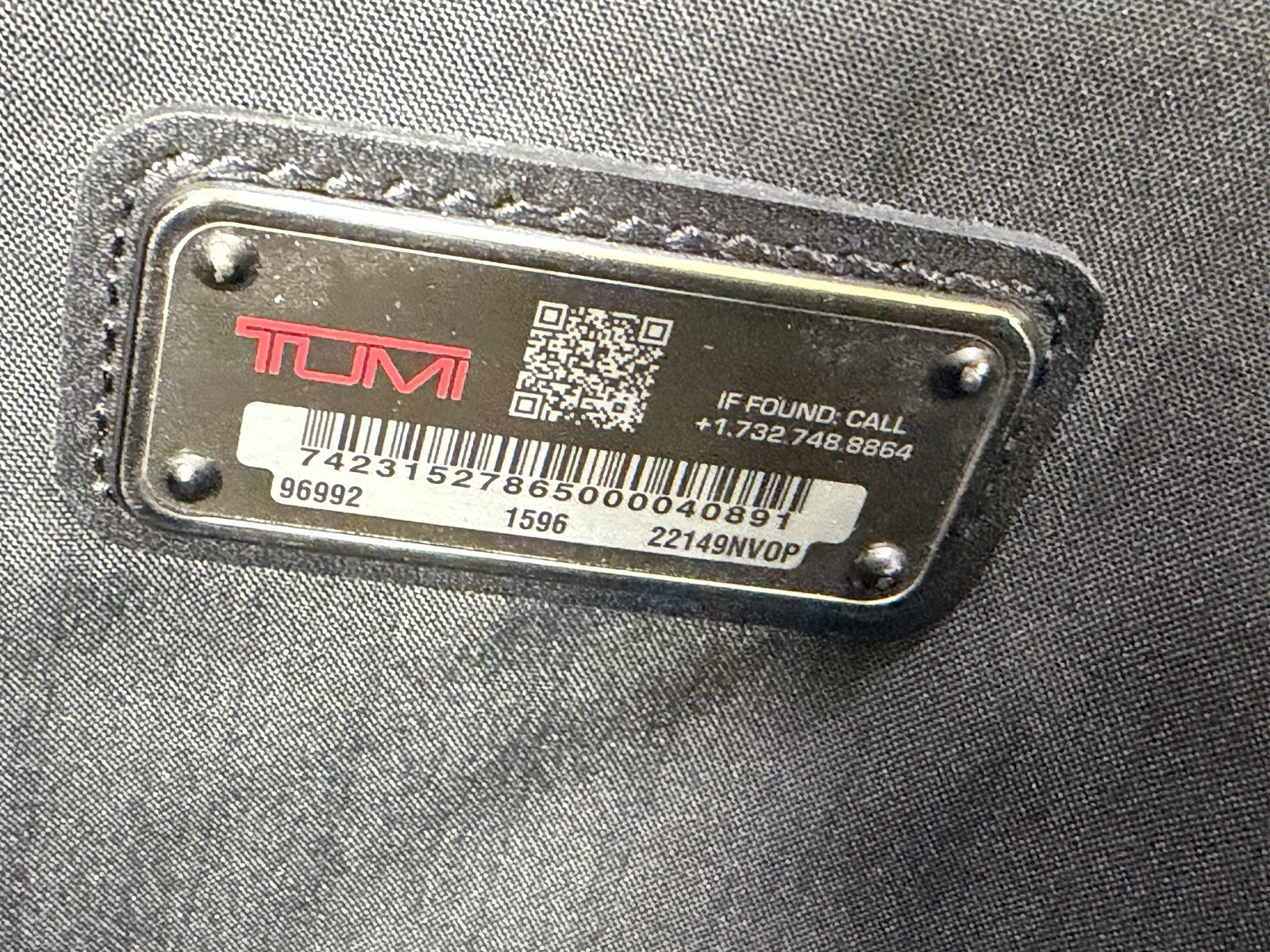 Tumi Alpha Travel Satchel Gen 4 Blue 18x8x12 New