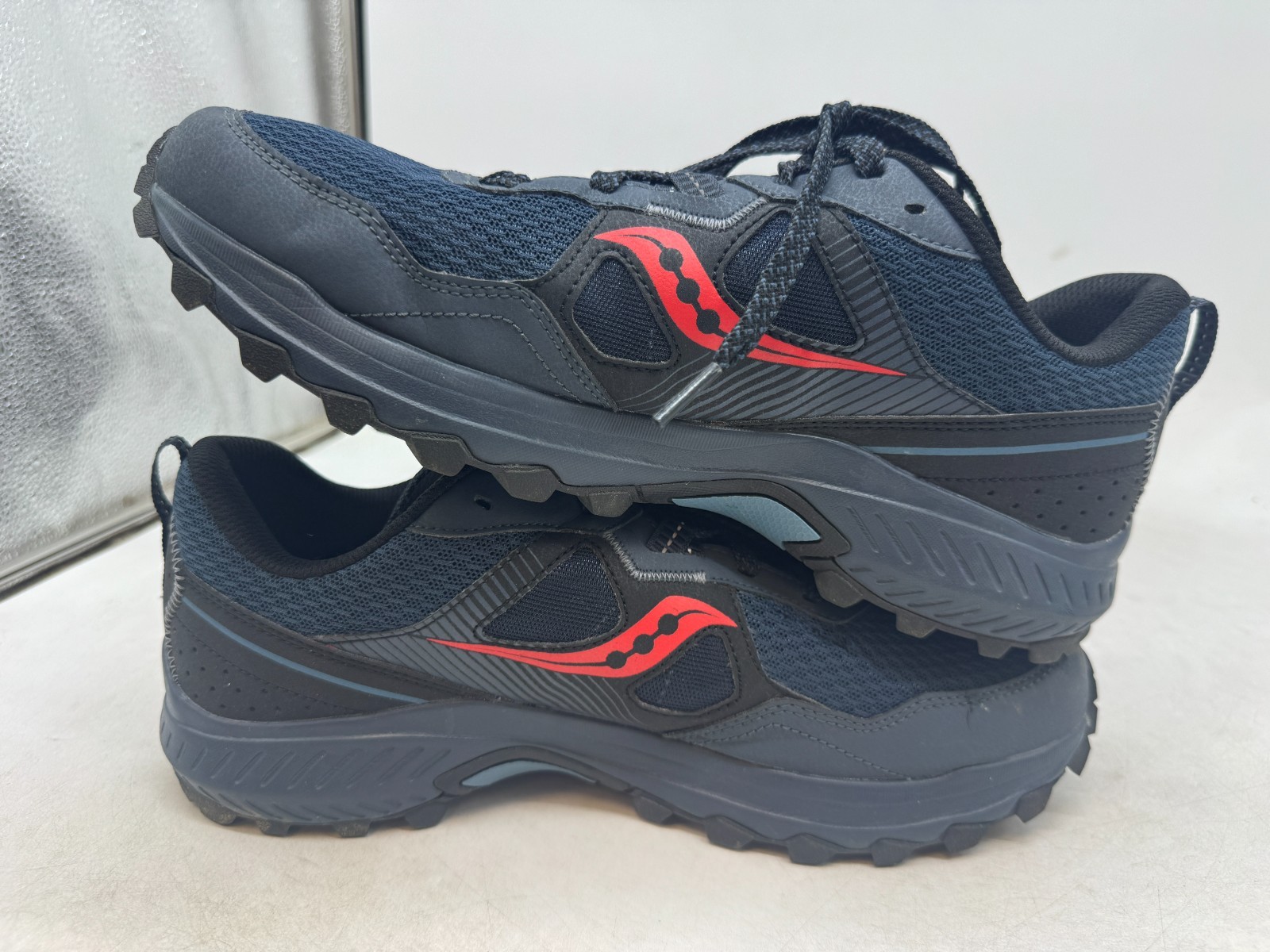 Saucony Excursion TR16 Sneaker Mens Dusk Black Lace Up Running Shoe – 9 WIDE