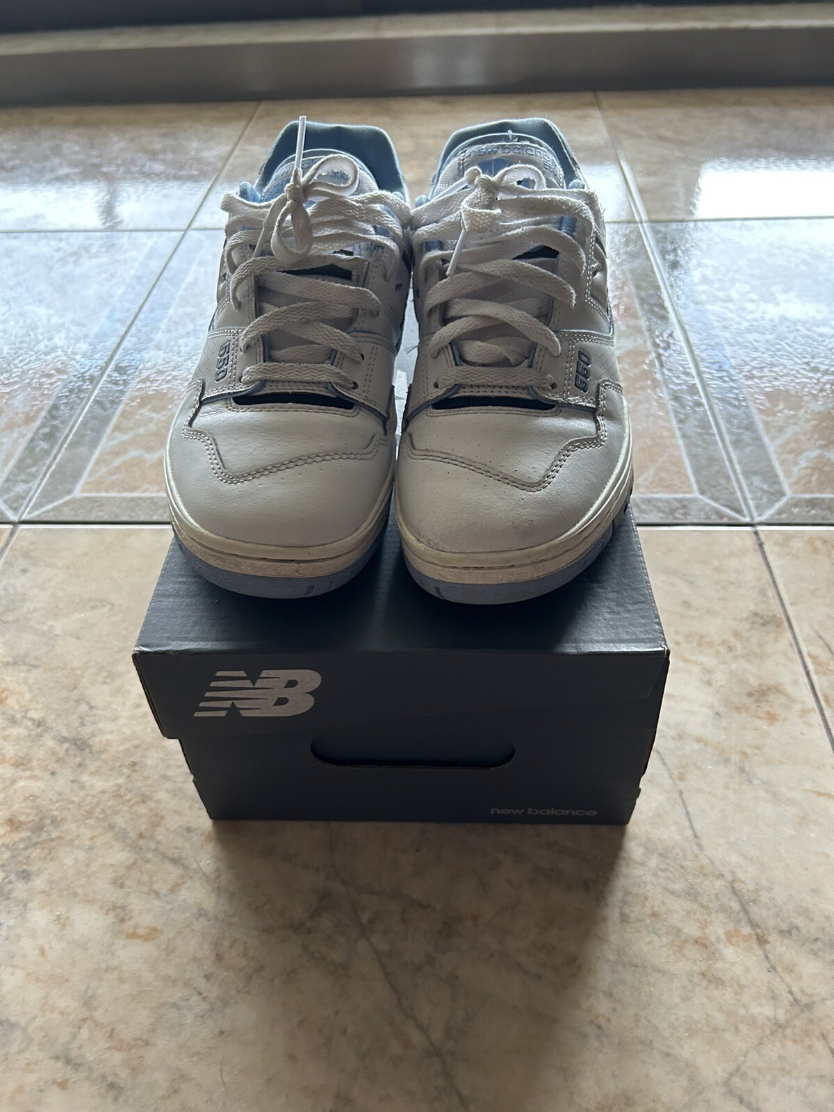 Size 8,5 – New Balance 550 Team Carolina Blue 2021