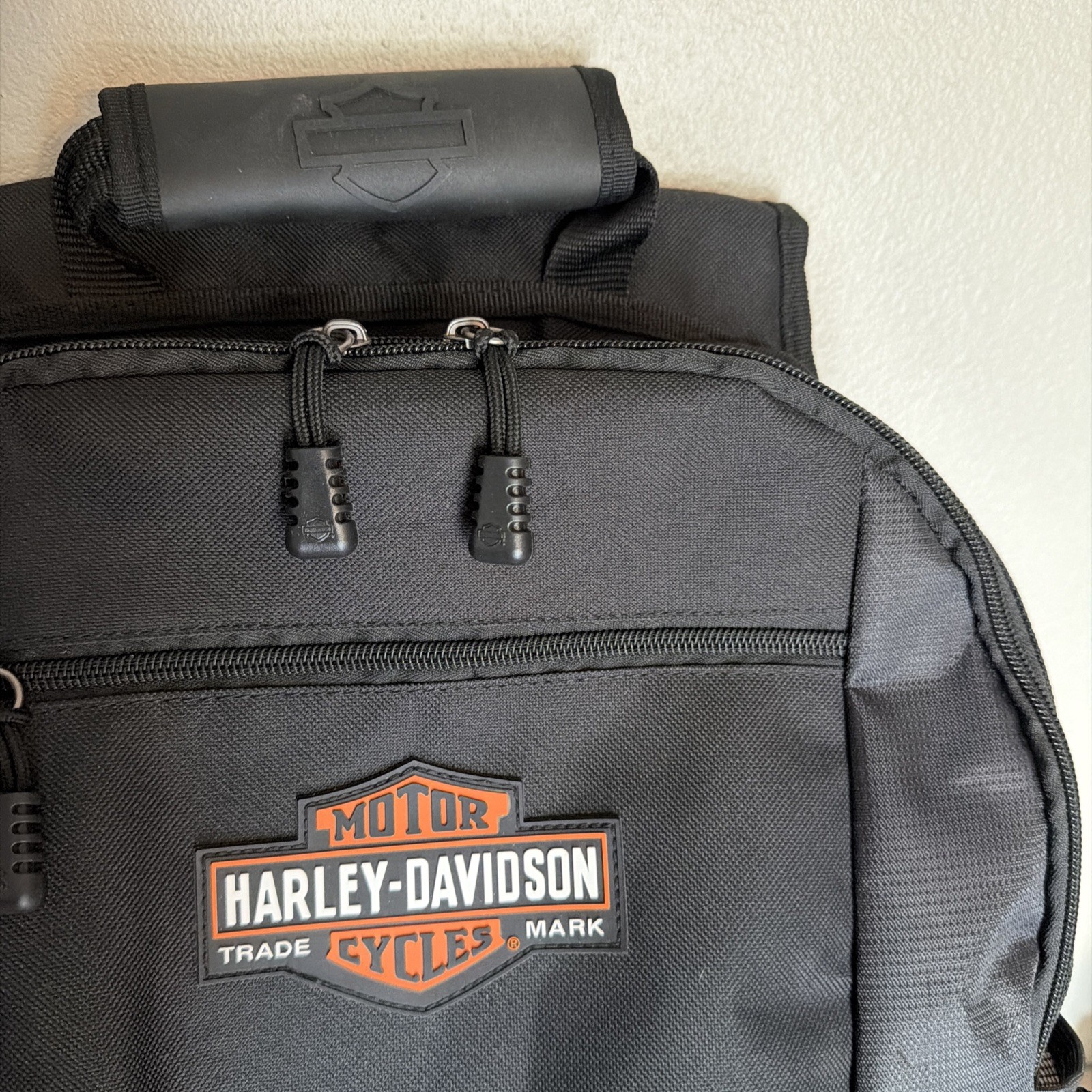 NWOT Harley-Davidson Adjustable Laptop Backpack 18 Inch