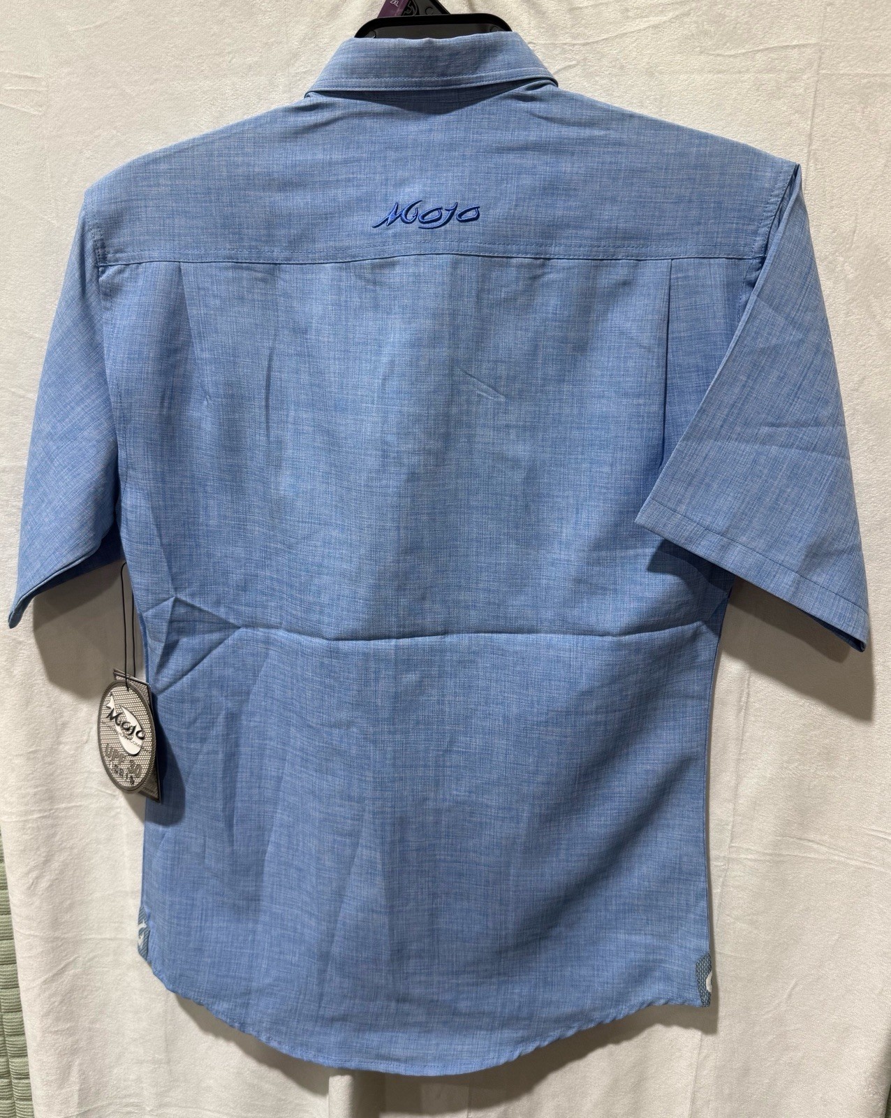 Sm Mojo Sportswear Shirt Mens Button Up Playa Collection Fishing Gear MSRP $65