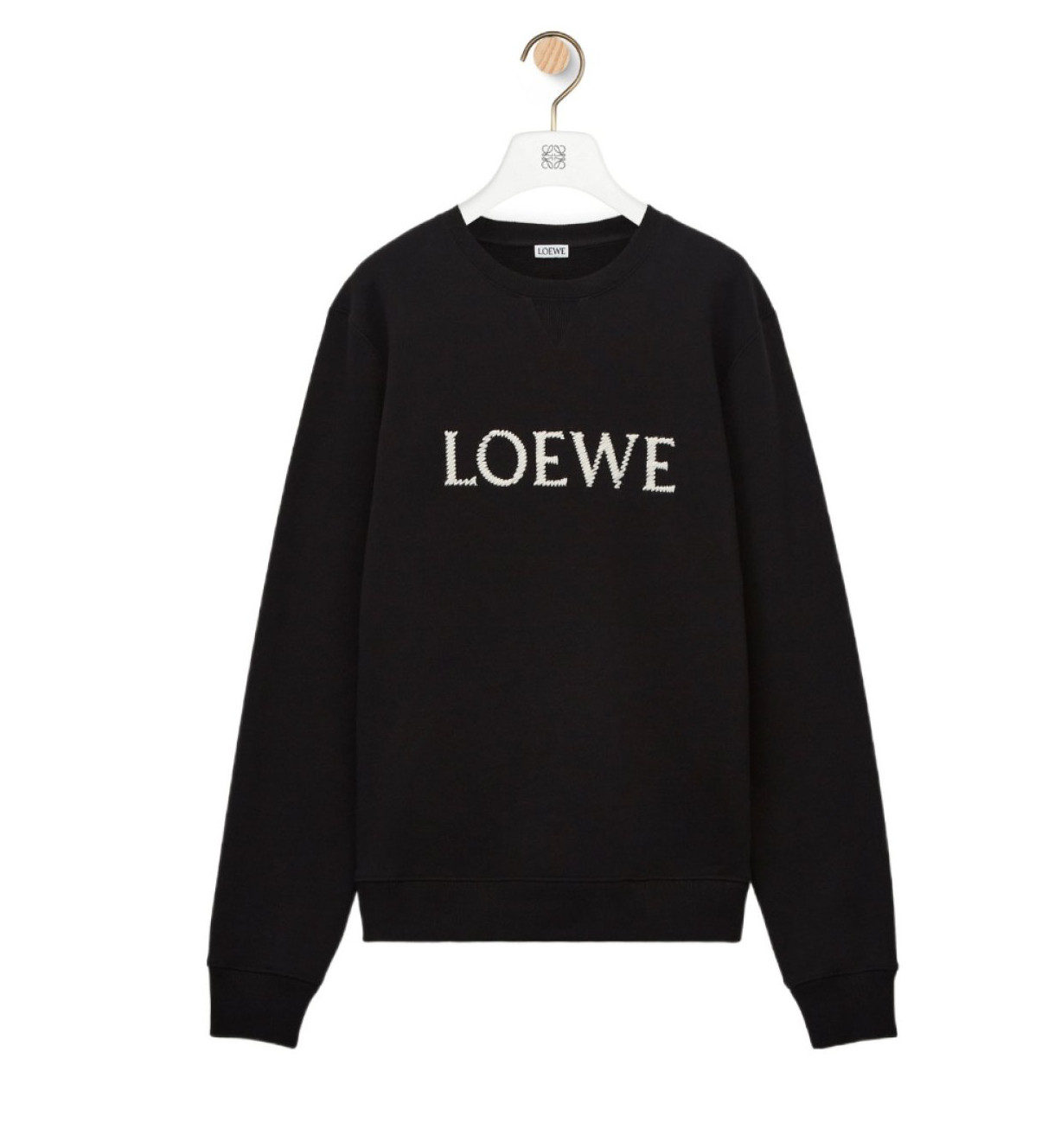 LOEWE Authentic BRAND NEW logo embroidered crew neck Style H526y24j26 – Mens M