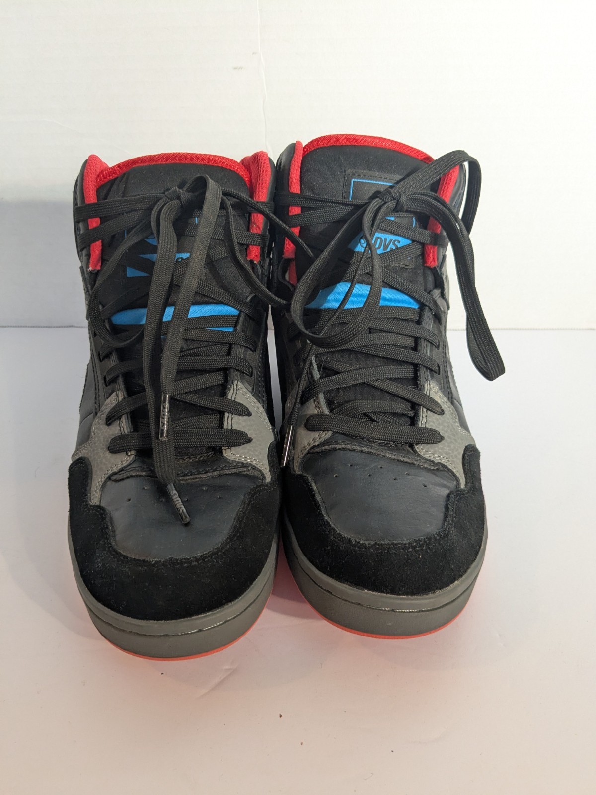 DVS Men’s Honcho Skate Shoes – Size 9 US – High Top Skater Fat Tongue Sneakers