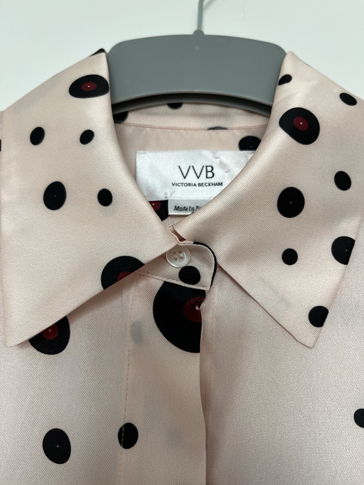 Victoria Beckham Blush Blouse 8