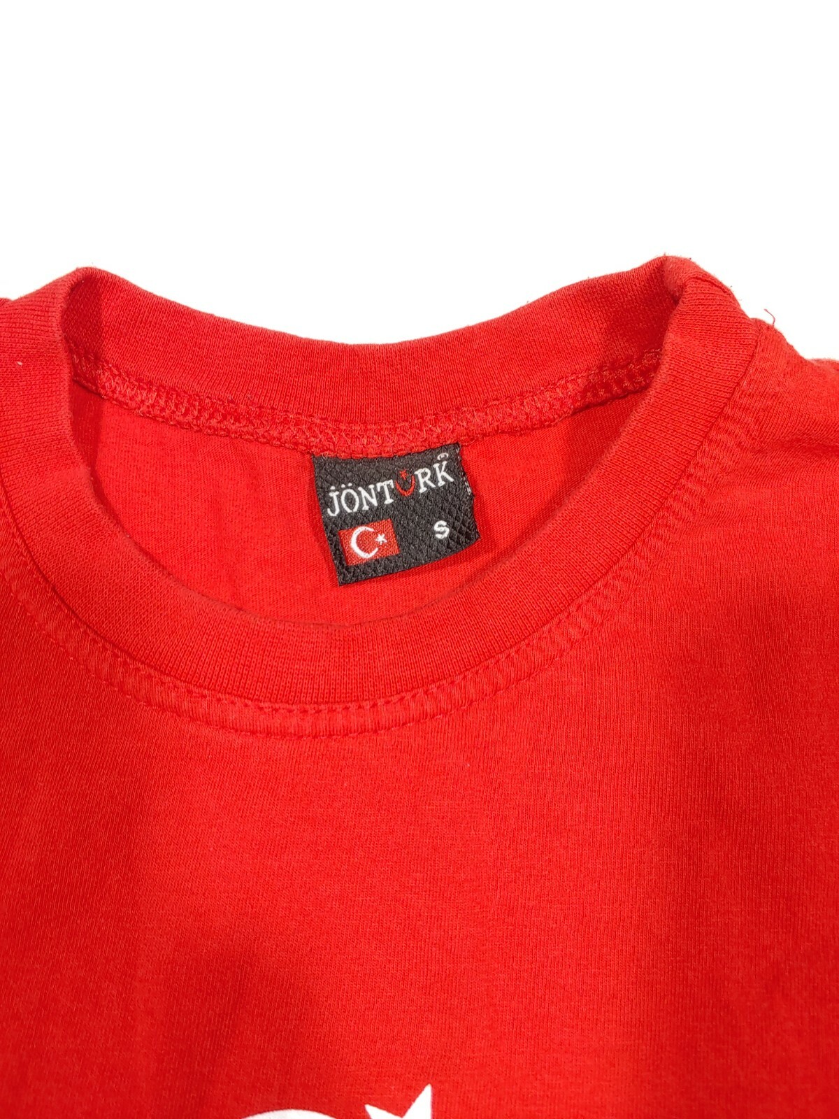 Turkiye T Shirt Mens Small Red Turkey Turkish Flag National Team Moon Pride EUC