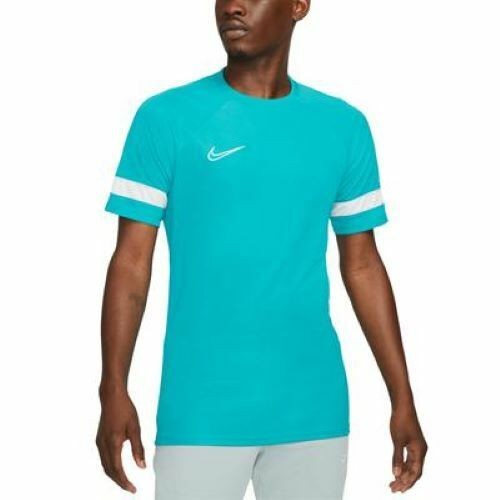 Nike Dri-FIT Academy Men’s Short-Sleeve Soccer Top in Aquamarine-Size Small