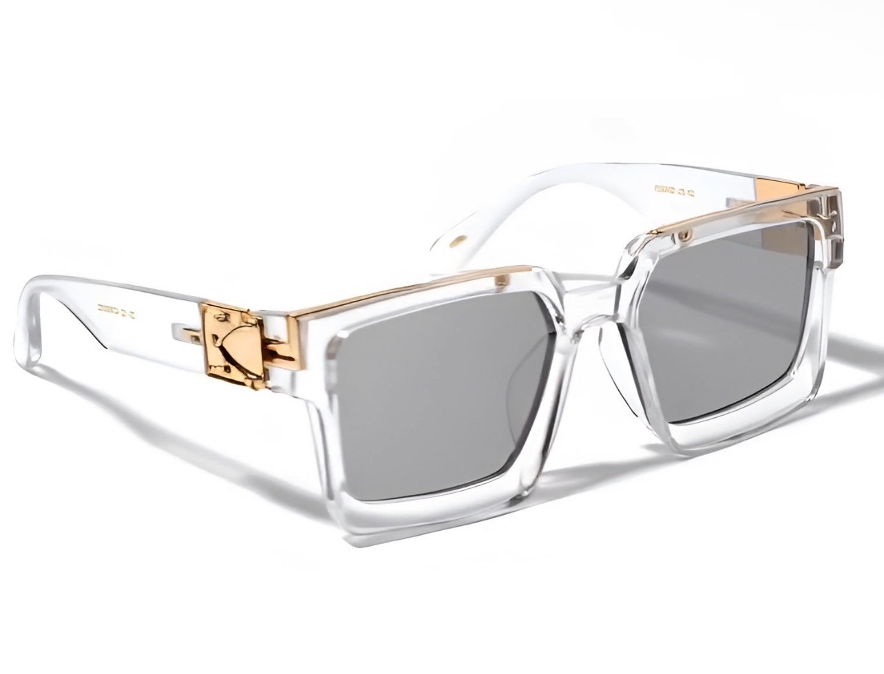 Oversized Thick Frame Hip Hop Sunglasses Retro Men’s Women Outdoor UV400 Glasses