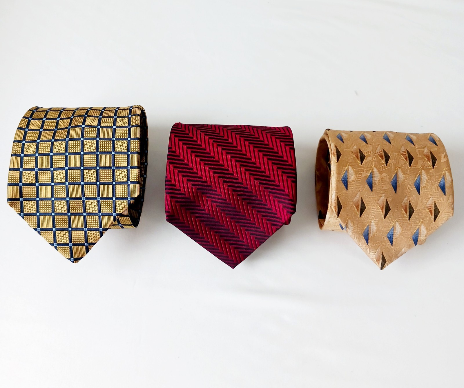 Tom James Innocenti, Corporate Image, Executive Collection Lot of 3 Ties Silk