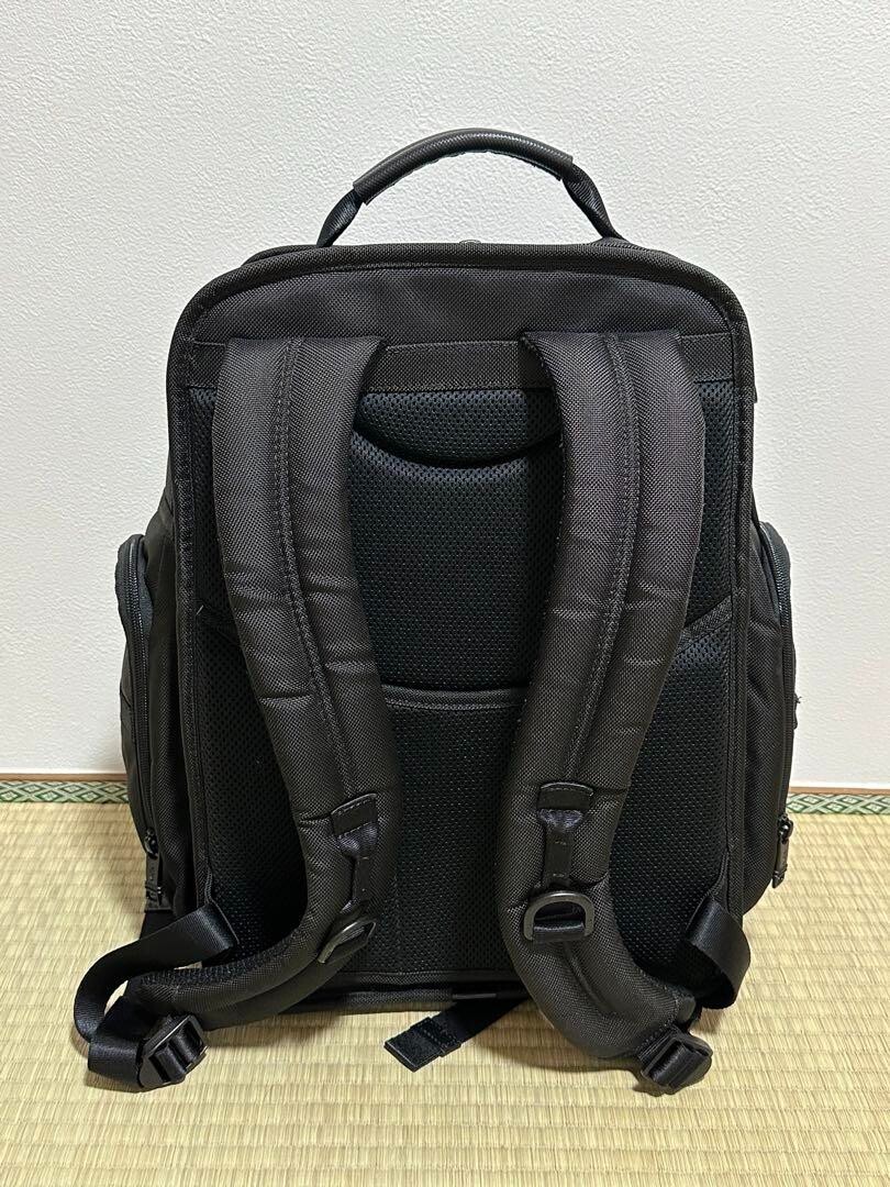 Tumi Alpha 3 Brief Pack Backpack Black Shoulder Bag Business Travel Nylon Outlet