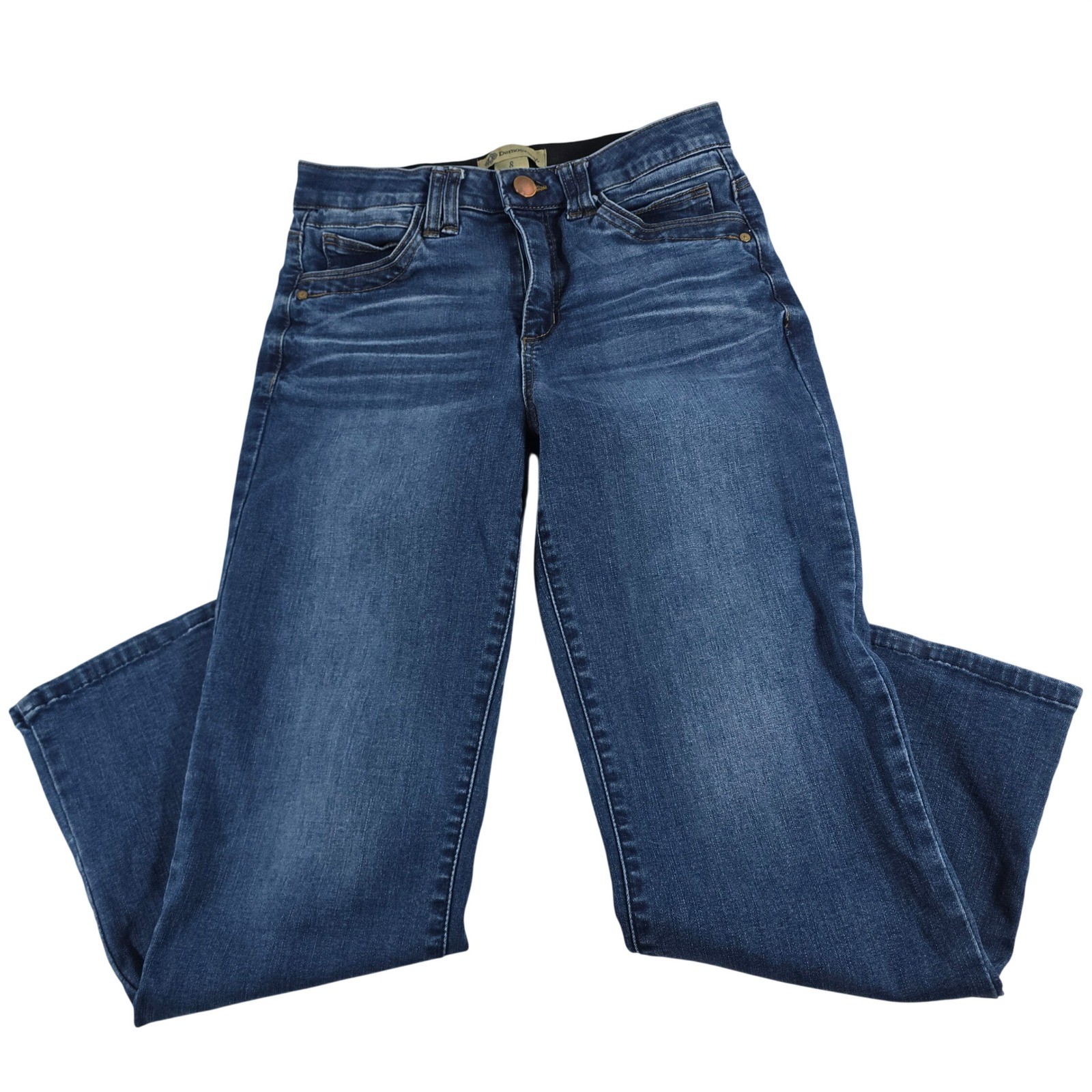 Democracy Ab Technology Bootcut Jeans Dark Wash Blue Size 8 B2532KEV2XX