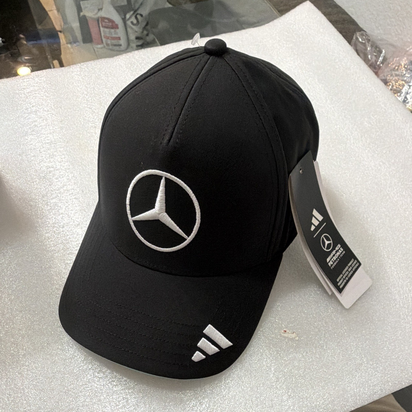 Adidas Mercedes AMG Petronas F1 Drivers Cap #12 Kimi Antonelli Black Hat Y3 RARE