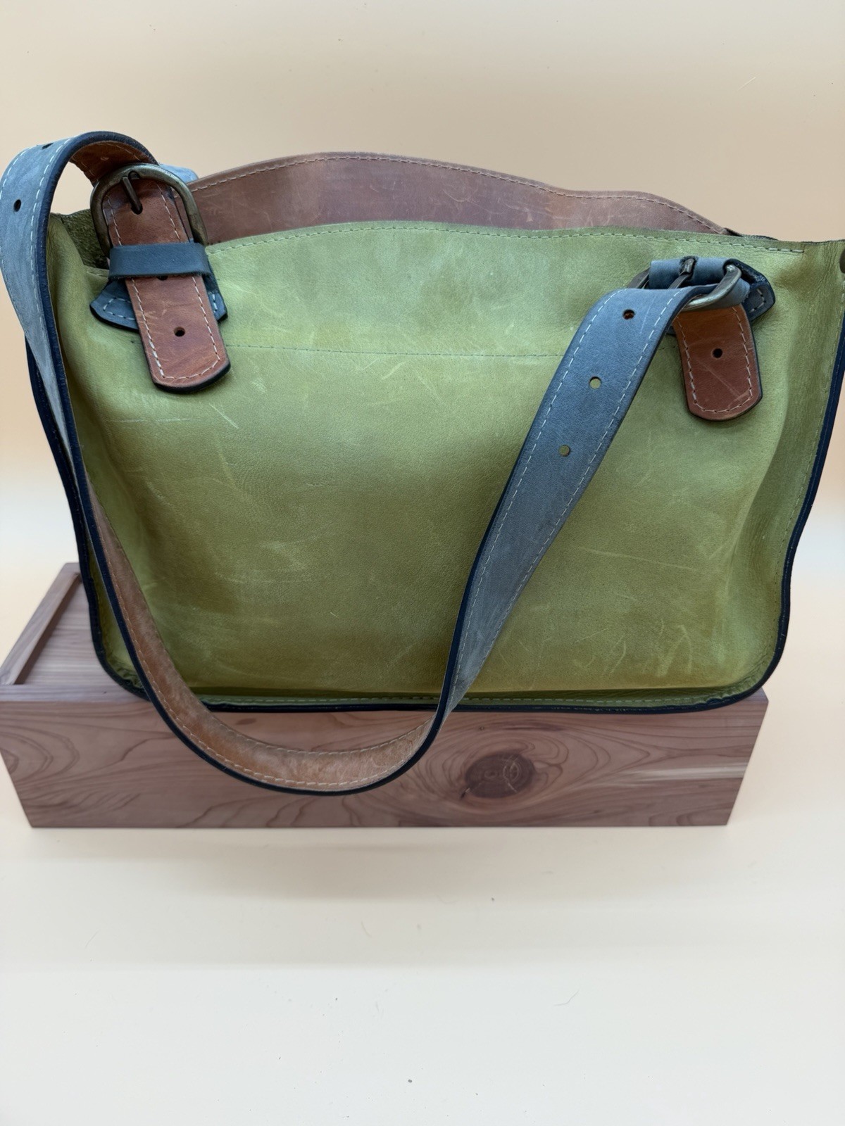 LadyBug Limited Collection Handmade Leather Bag Artisan Boho Crossbody Tote