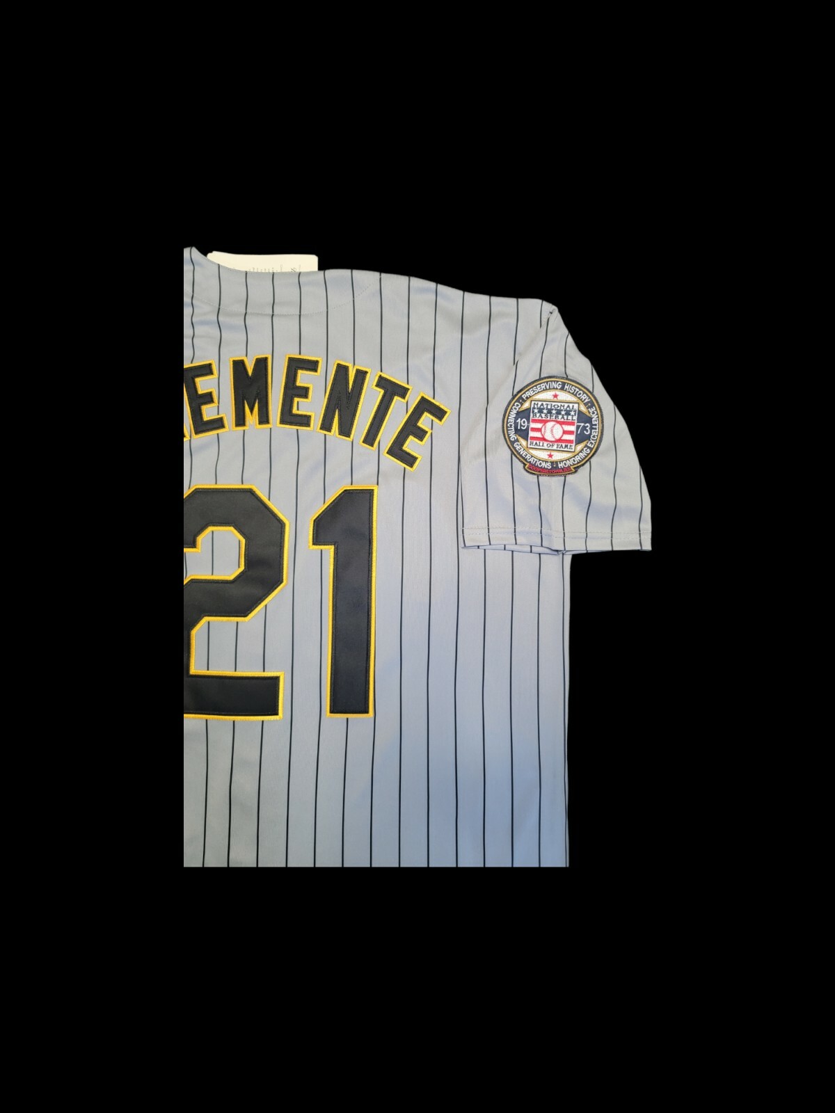 Roberto Clemente Pittsburgh Pirates Alternate Grey Men’s Baseball Jersey