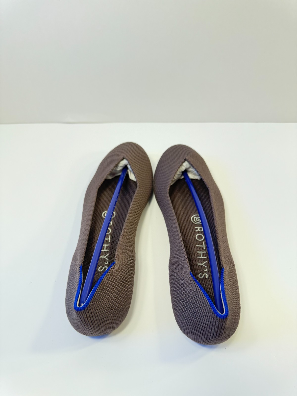 13. Rothys Womens The Flats Brown Knit-US 7