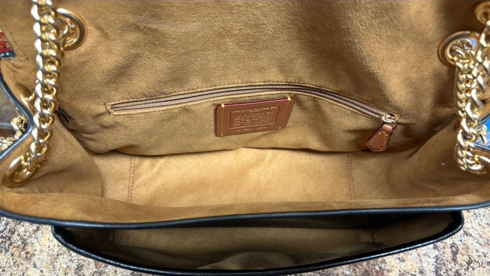 Coach Elodie Crossbody Bag In Signature Canvas CCF10 Walnut/Black
