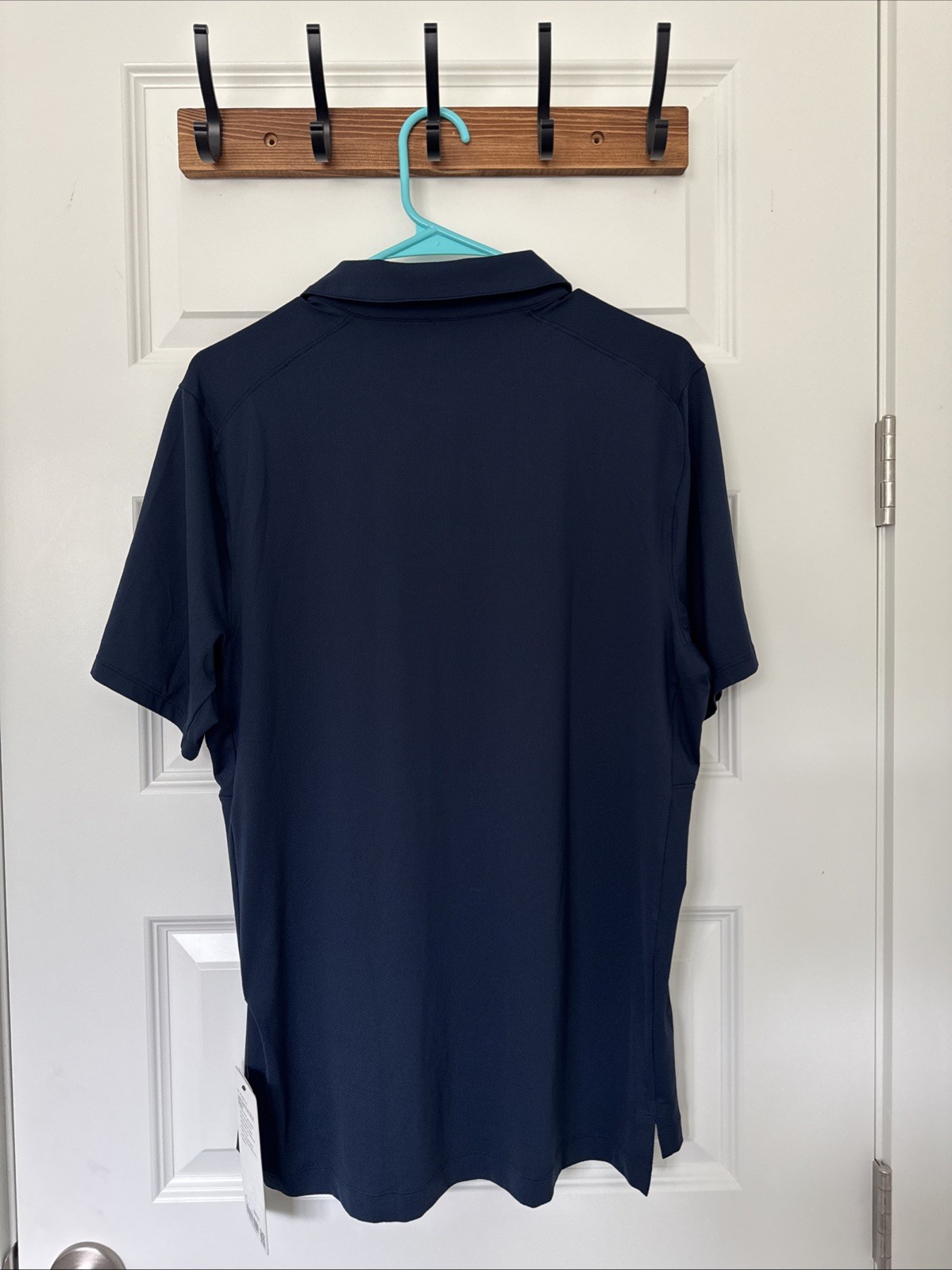 Lululemon Logo Sport Polo Short Sleeve, NWT, TRNV True Navy, Size M
