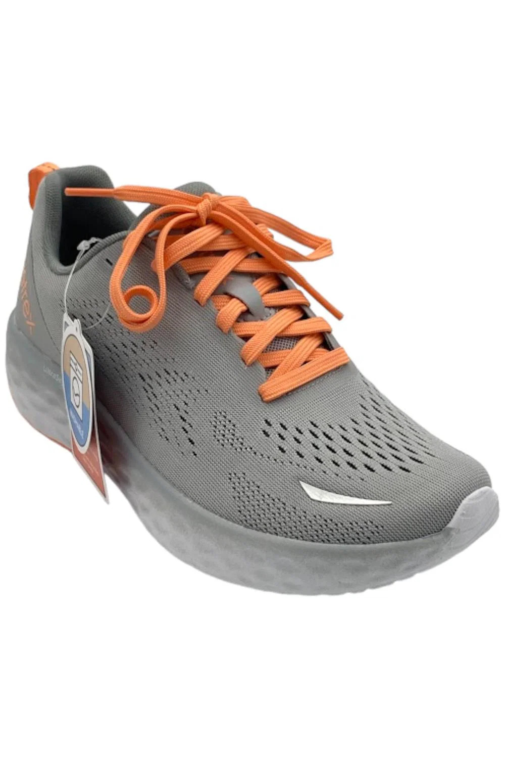 Aetrex Danika Machine Washable Orthotic Mesh Sneaker Gray