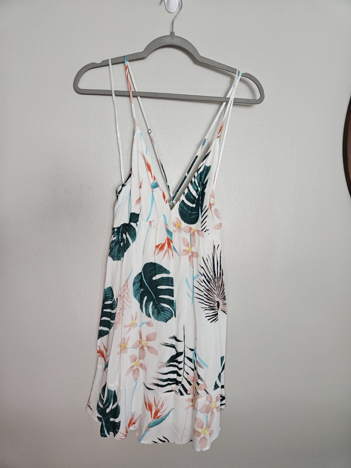 NWT Bohme Hommage Los Angeles Midi Dress Small Multicolor Floral Beachy Vaction