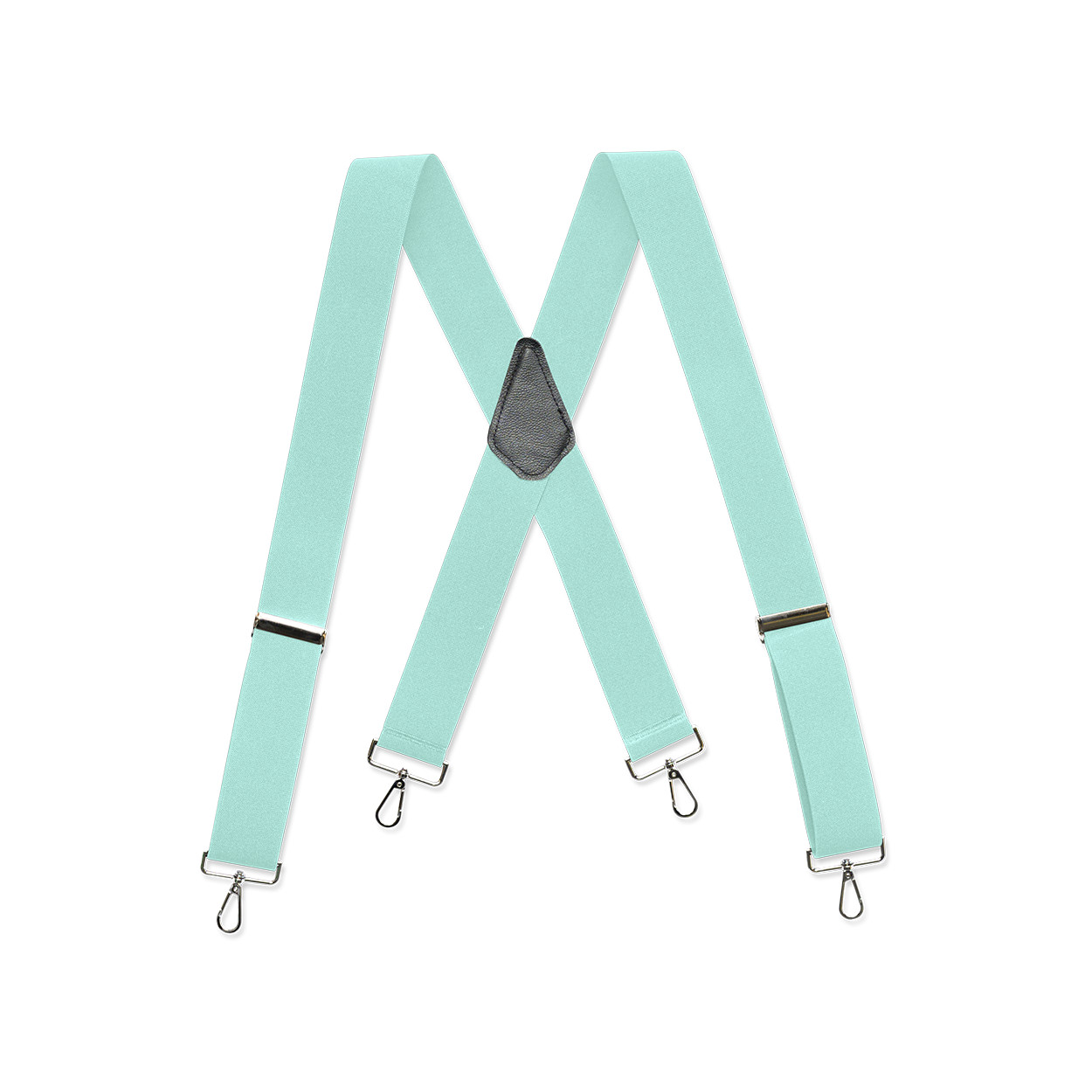 Men’s Suspenders, 2″ Quality X Style, Belt Loop Snap On, Many Colors, USA Made