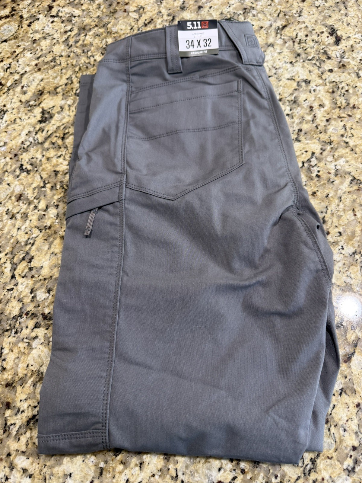 5.11 Tactical Stryke Pant Mens 34×32 Storm Grey Flex-Tac Regular Fit 74369 NWT