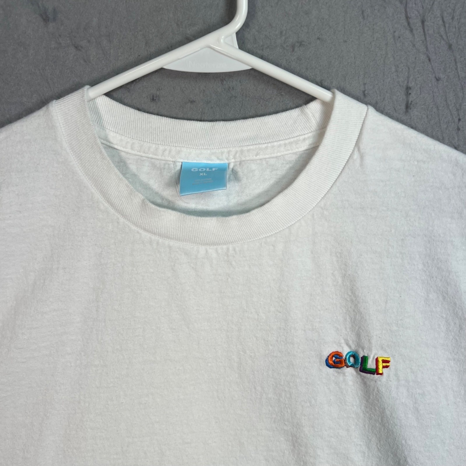 Golf Wang Tyler The Creator White T-Shirt Mens Size XL 100% Cotton