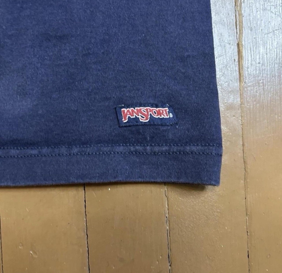 Vintage Y2K Navy blue Auburn University Jansport t-shirt Size XXL
