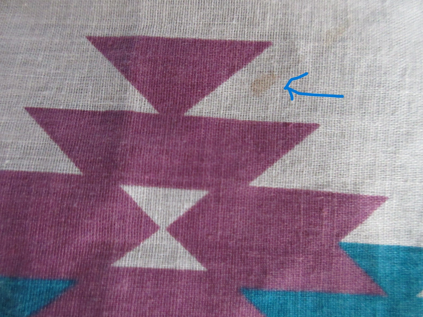 Bandana Rodeo Southwest Tribal Geometric Multi-color Print 21” Square Springs In