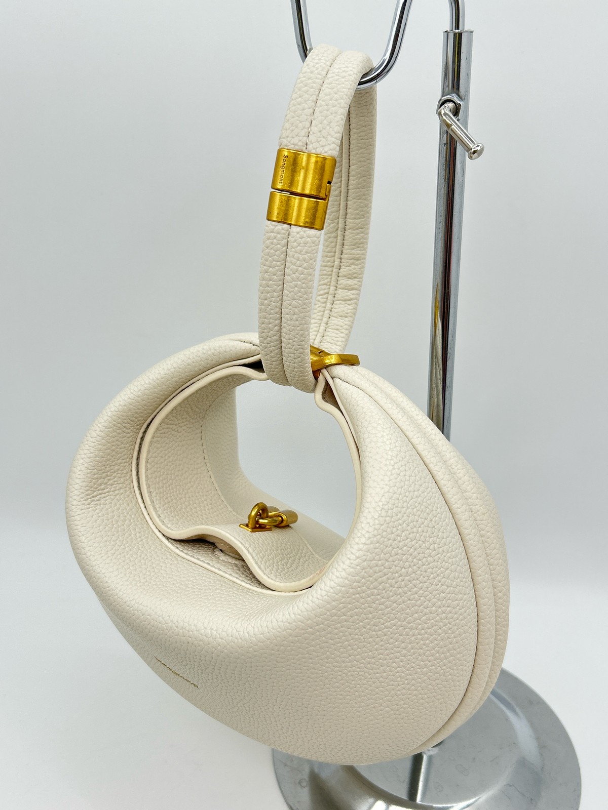 Songmont Luna Bag Convertible Vegan Leather Classic Pockets Ivory Women Purse