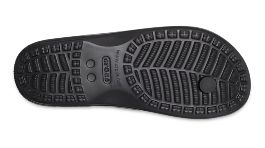 Crocs Men and Women’s Baya II Flip White Black Navy 208192