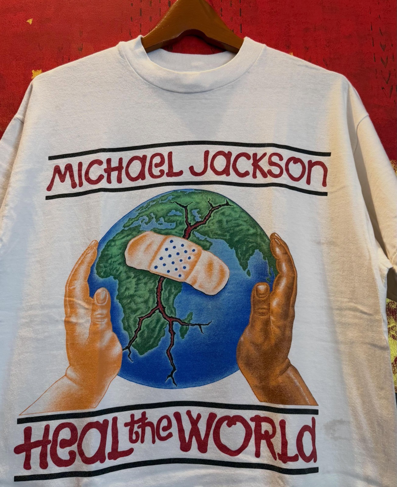 Vintage Michael Tee for his 1993 Superbowl Performance Reprint S-5XL