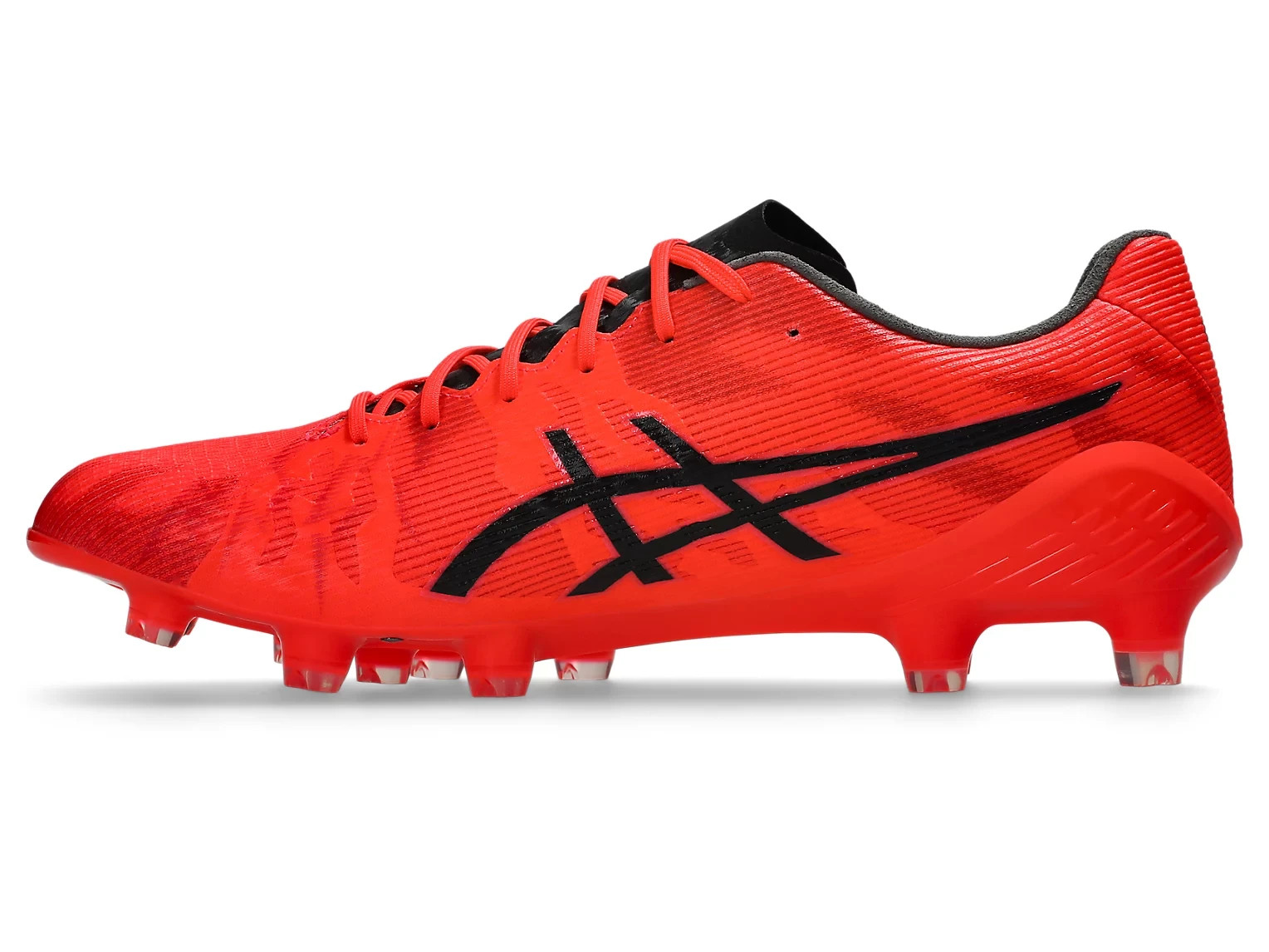 ASICS DS LIGHT ACROS 3 1101A070 601 Flash Red Black Soccer Cleats