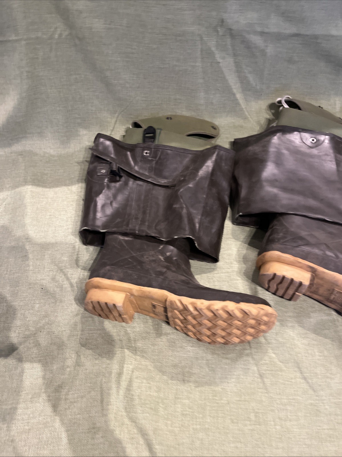 Tingley Overshoes Rubber Rain Boots Size 9 USA Waterproof Work Pair