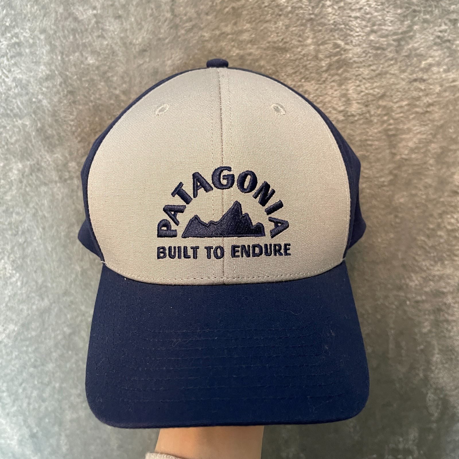 Patagonia Geologers Roger That Built to Endure Snapback Outdoor Blue Hat