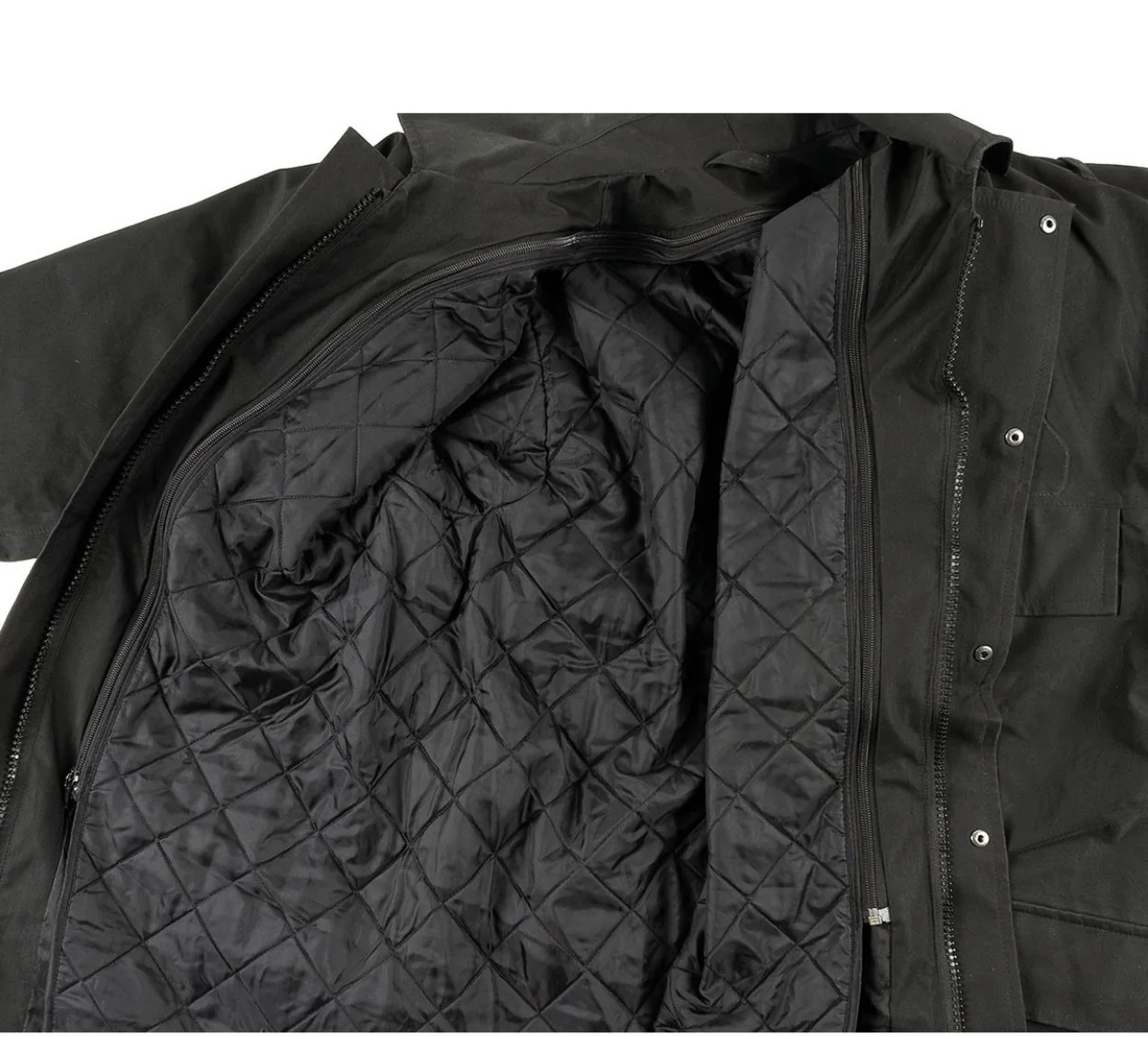 Original British Police GB Goretex Rain Jacket Waterproof Windproof Black S Size