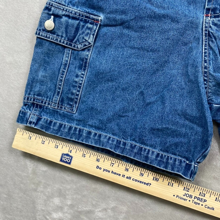 Vtg Disney Classics Dopey Denim Shortalls Overalls Women’s Medium Snow White 90s