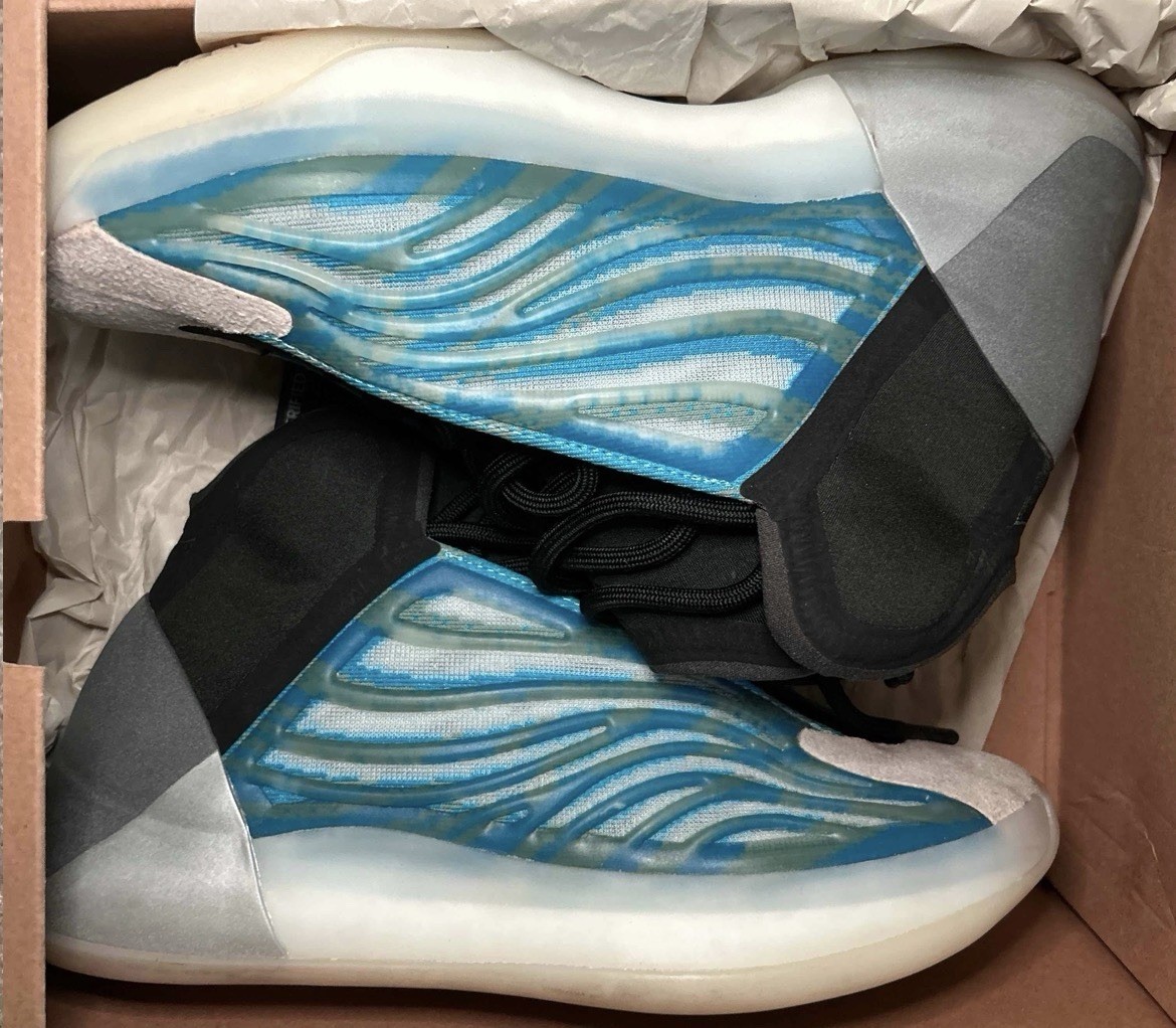 Adidas Yeezy Quantum ‘Frozen Blue’ Worn Once Sz 6M/7.5W