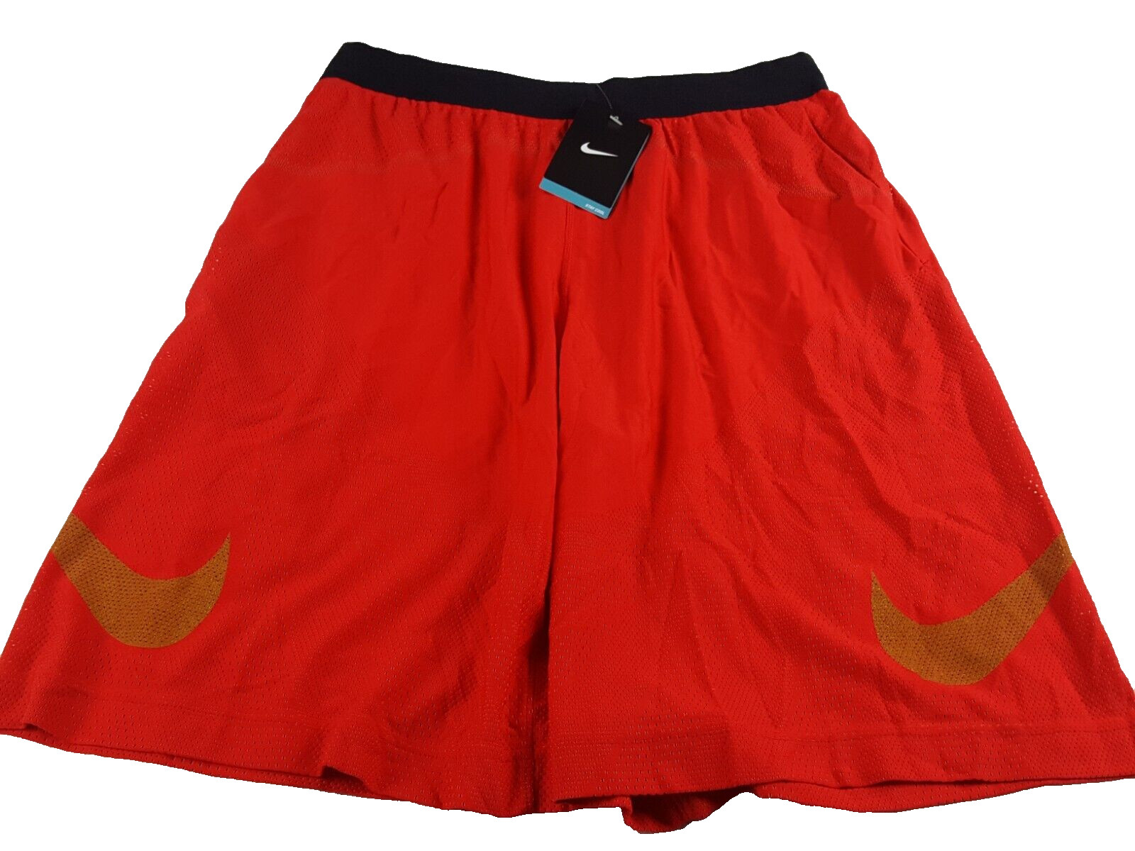 Nike Flyknit Athletic Football Basketball Shorts Men’s Red Large 815553-657 NEW