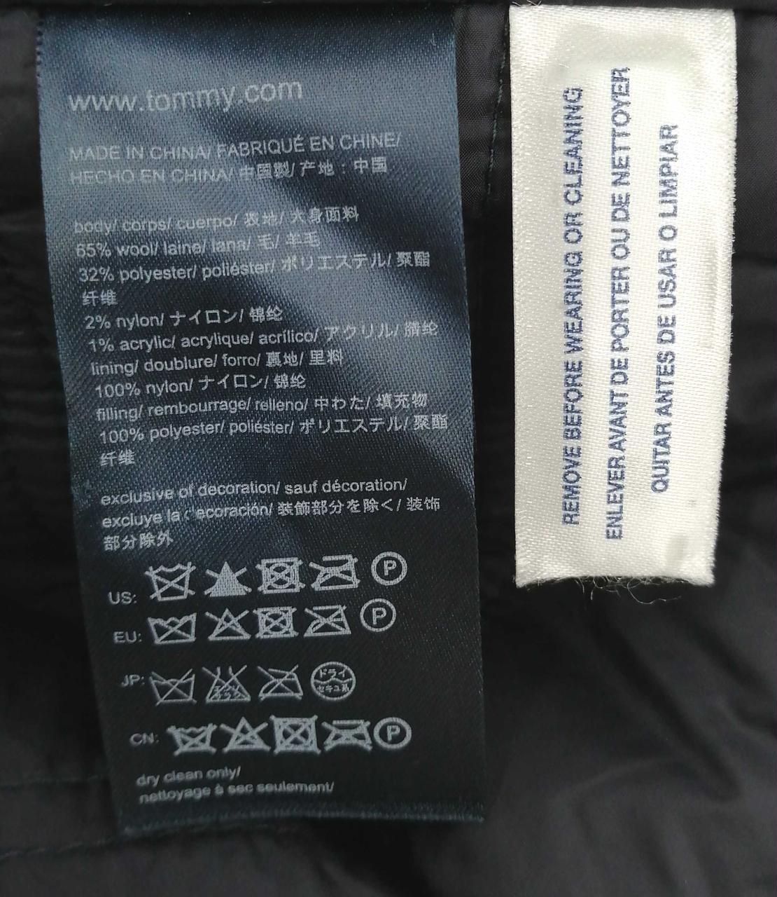 TOMMY HILFIGER Duffle Coat NVY Used