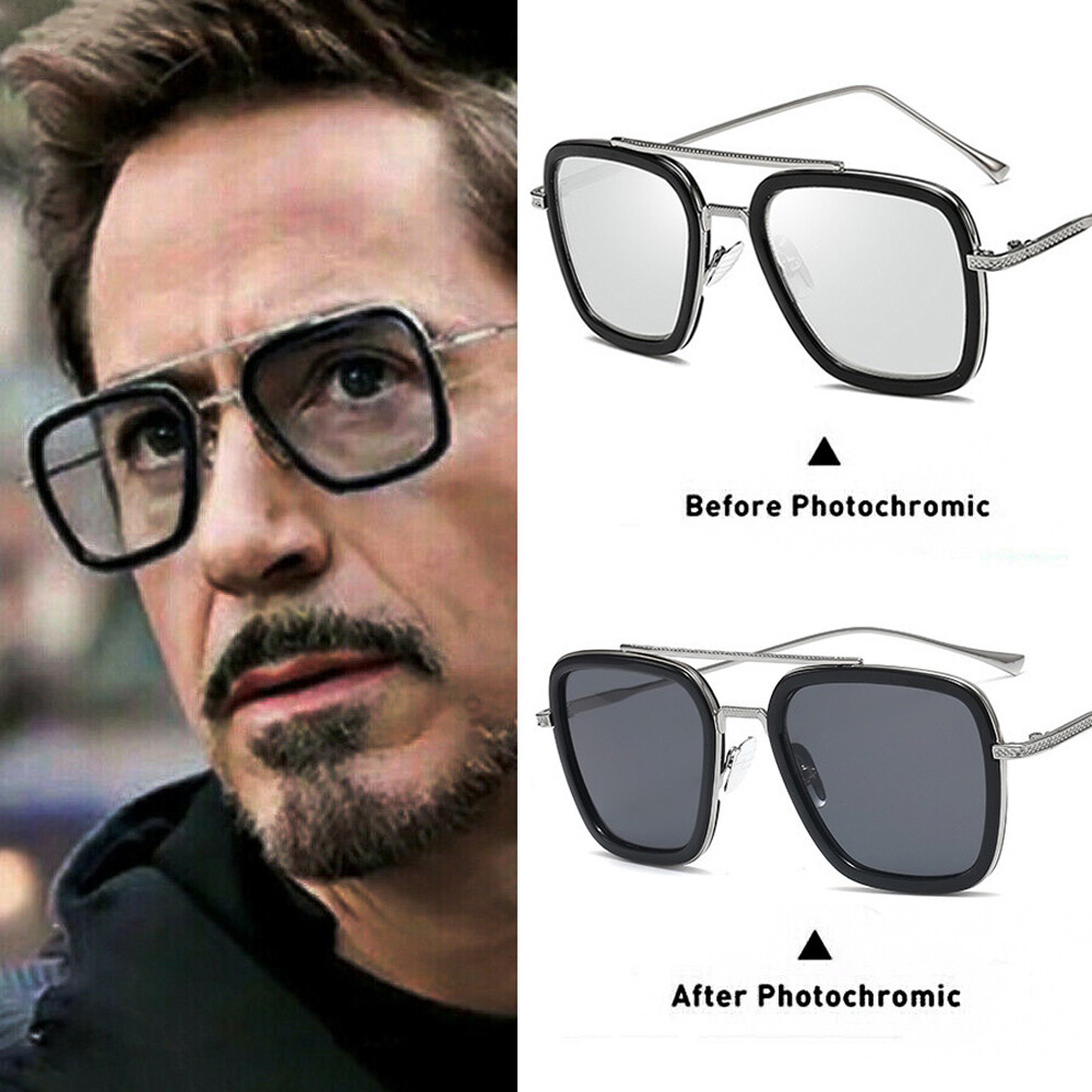 Fashion Square Sunglasses Mens Women Metal Retro Outdoor Sport Shade Glasses US