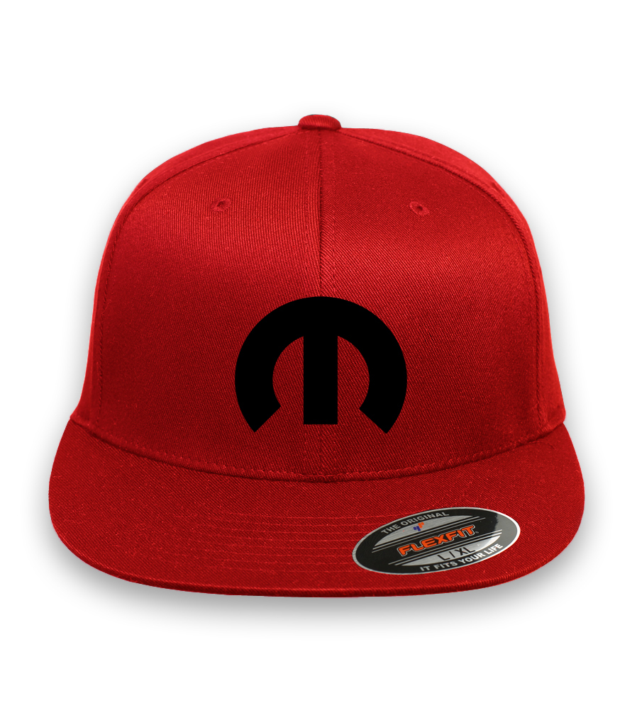 MOPAR RACING DODGE CURVED or FLAT BILL FLEXFIT HAT I*FREE SHIPPING in BOX*
