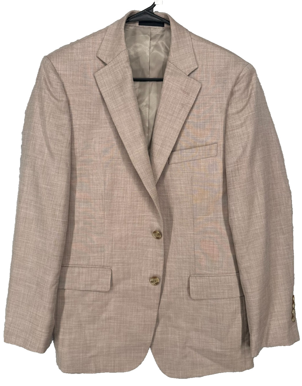 TALLIA Sport Coat Mens Size 38R Tan Slim Fit Single Breasted Notch Lapel NWOT
